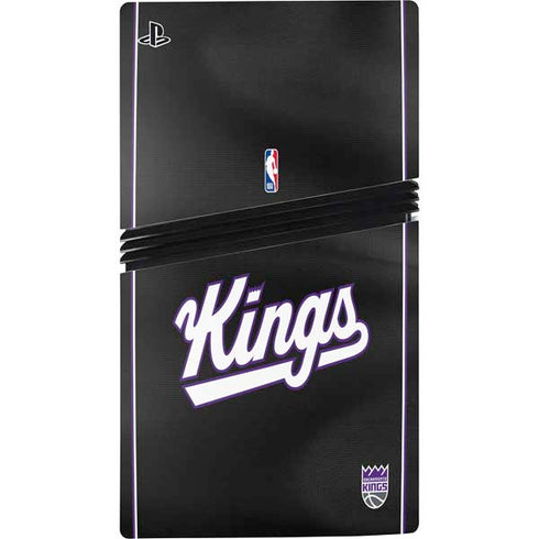 NBA Sacramento Kings Jersey PS5 Pro Console Skin